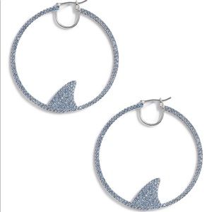 Kate Spade California Dreaming pavé shark hoops